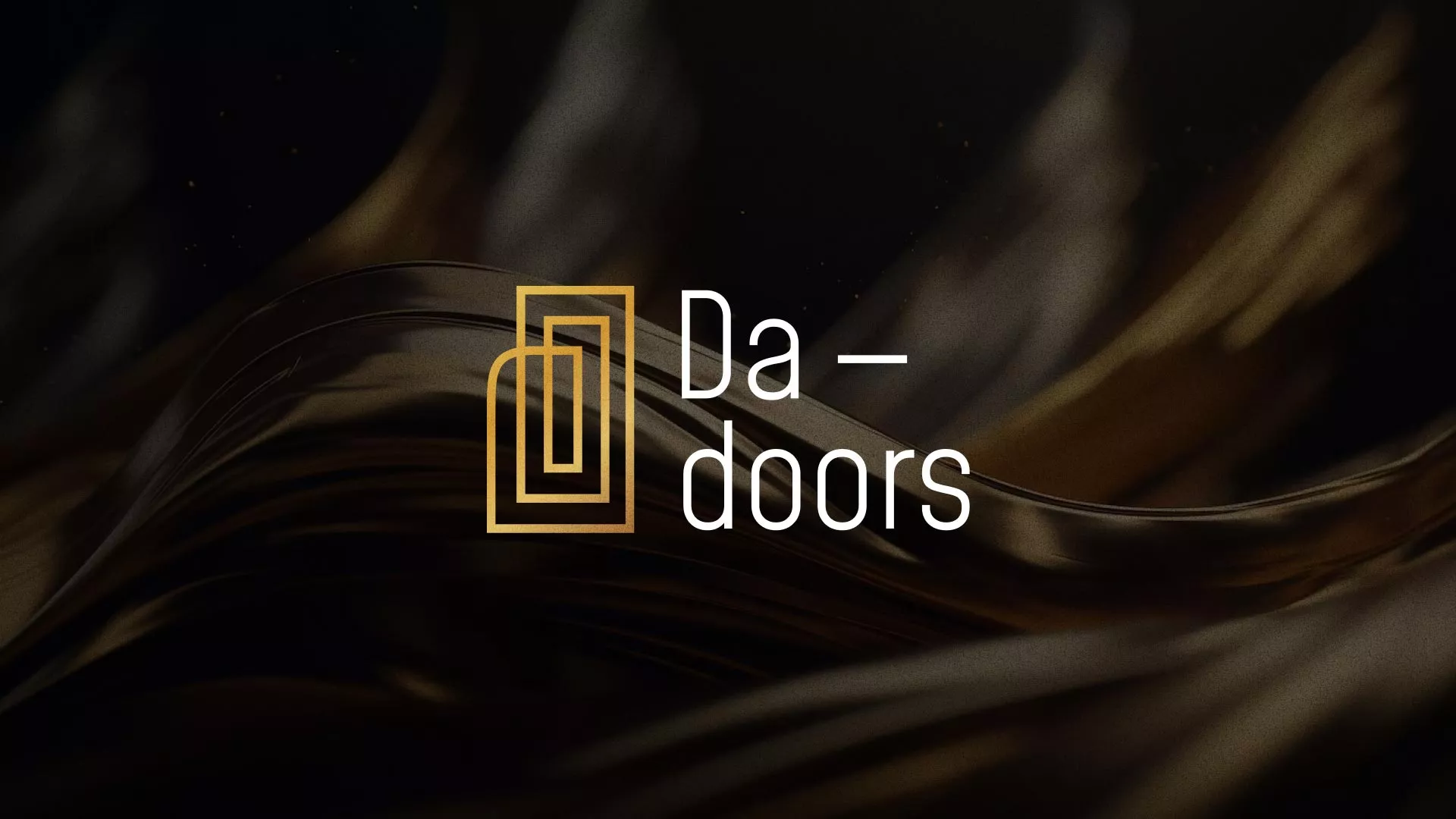 Разработка логотипа для компании «DA-DOORS» в Полысаево